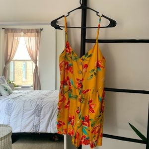 Boho floral Romper